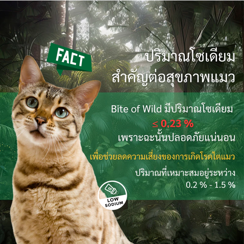 Bite of Wild อาหารแมว 5kg Grain Free - Image 3