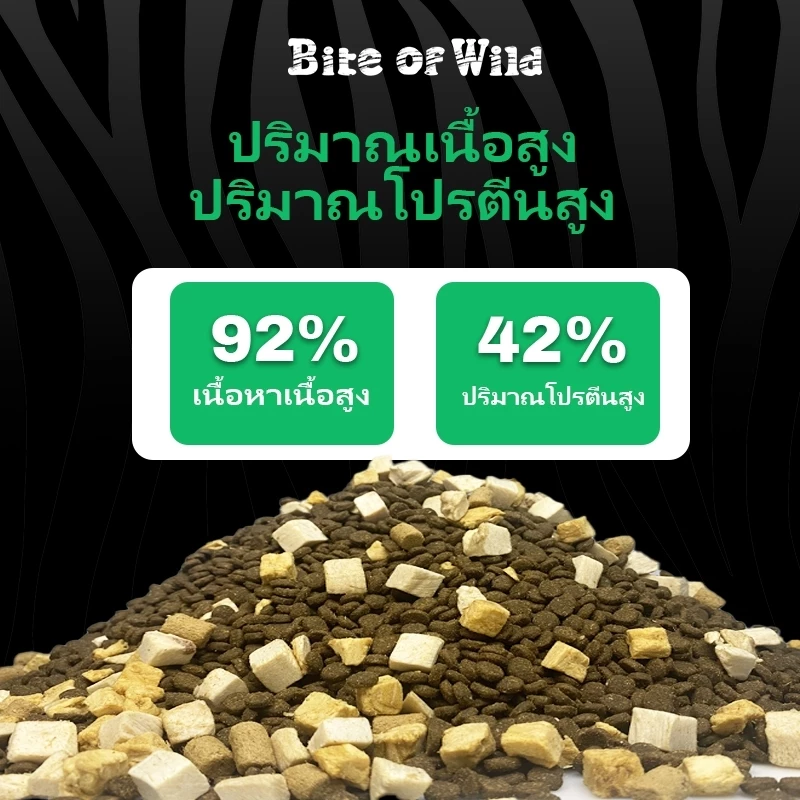 Bite of Wild อาหารแมว 5kg Grain Free - Image 4