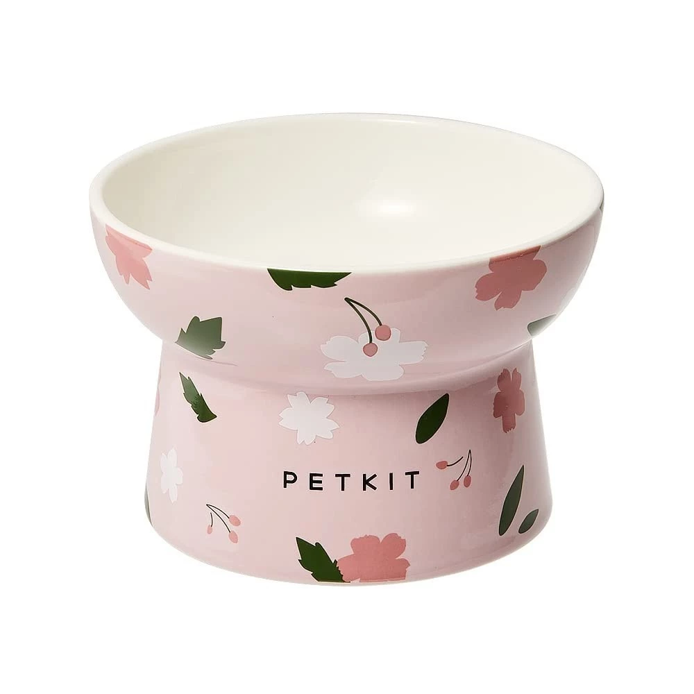 PETKIT Large Ceramic Bowl – Pastel Pink