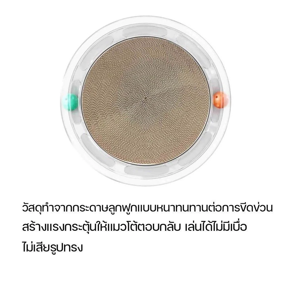 Cat Scratcher Refill แผ่นรับเล็บแมวสำหรับชุดของเล่น FUN CAT 4 in 1 - Image 3