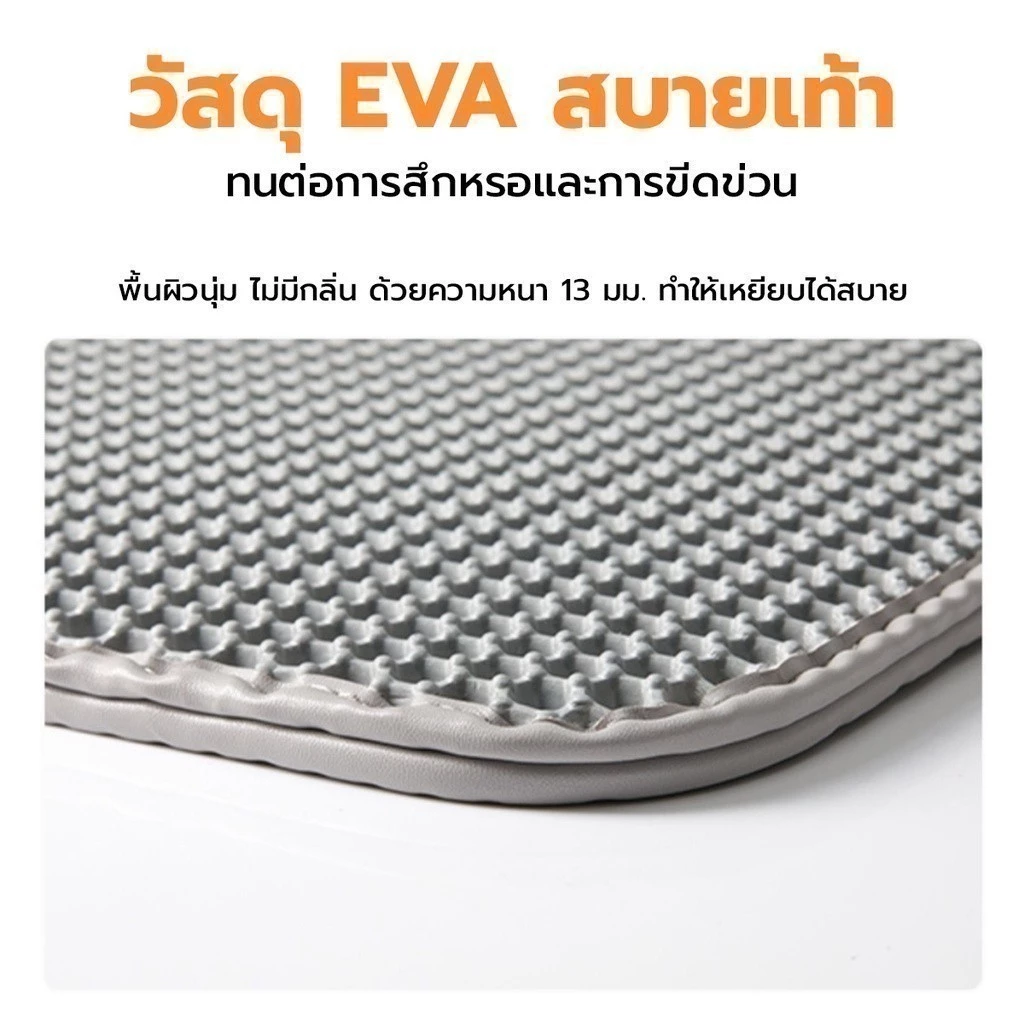 Cat Litter Mat แผ่นดักทรายห้องน้ำแมวอัตโนมัติ - Image 2