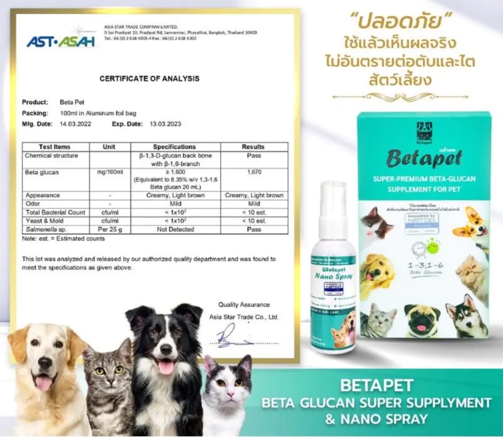 เบต้าเพท สเปรย์นาโน 30 ml. - Image 2